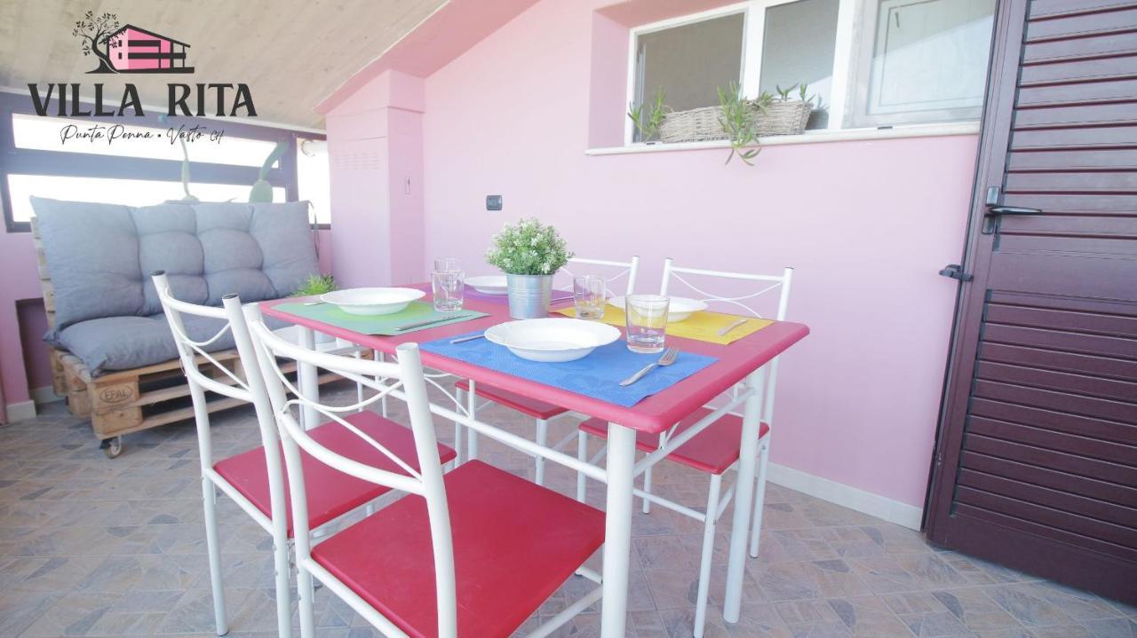 Villa Rita - Casa Vista Mare - Vasto Punta Penna Exterior foto